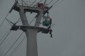 Einsatz BF Hoehenretter Koelner Seilbahn Hoehe Zoobruecke P2135